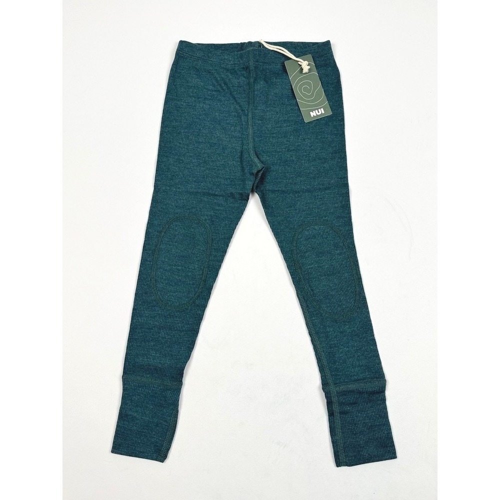 Nui Organics Child MerinoSilk Leggings Deep Sea 2Y